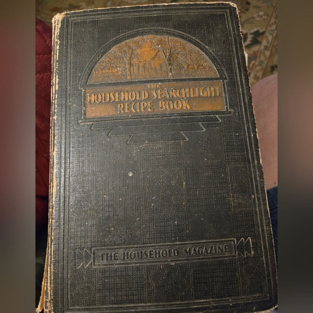 Vintage Household Starchlight Recipe Book